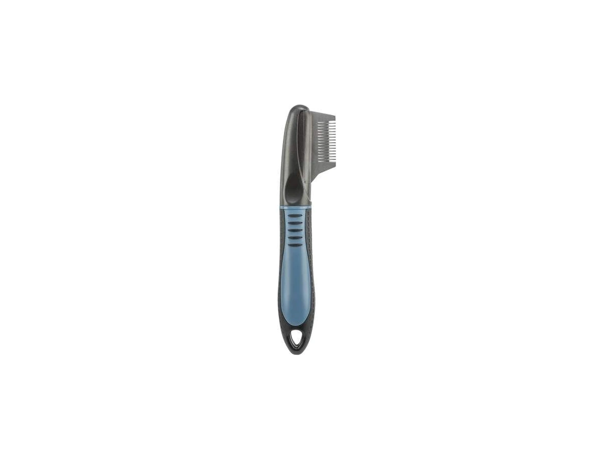 Trixie Trimkniv Grov 19 cm med gummigrepp